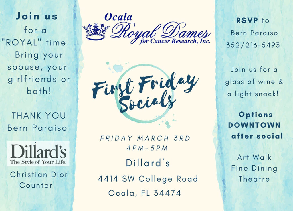 First Friday Socials